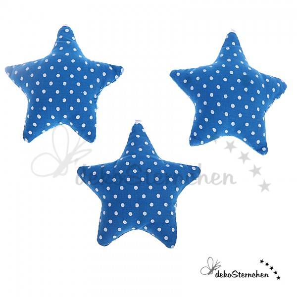 Stoffstern blau (K03)