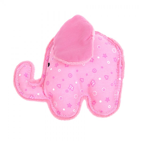 Rassel-Greifling Elefant rosa
